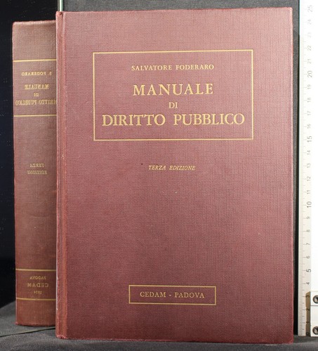 Manuale diritto pubblico - manuale,