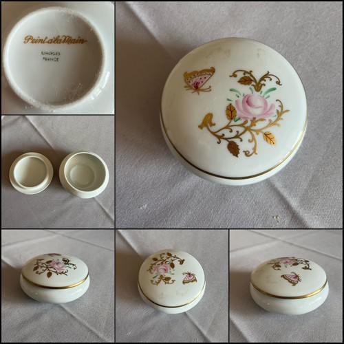 Cofanetto porcellana peint - cofanetto,