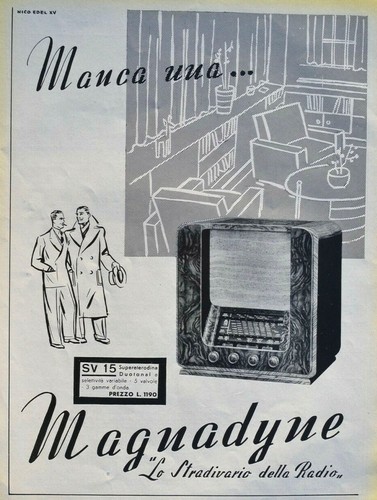 Radio magnadyne 1936 - magnadyne,,