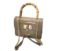 Borsa Vera Pelle Pitonata