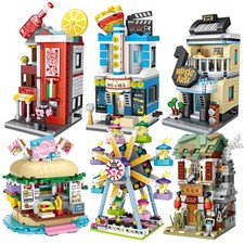 Loz mini city street shop - city, casa