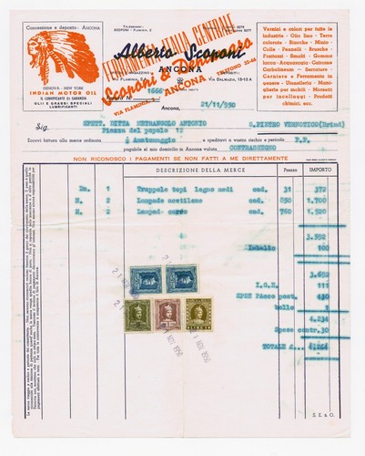 Fattura alberto scoponi ancona - alberto,