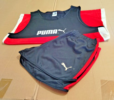 PUMA PANTALONCINI E CANOTTA PALESTRA FITNESS CORSA UOMO