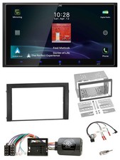 JVC USB Bluetooth 2DIN DAB volante autoradio per Skoda Fabia 6Y 2004-2007 Quadlo