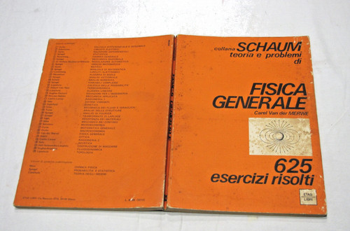 Fisica generale 625 esercizi