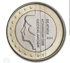 2001 olanda euro fdc - 1, fdc/unc