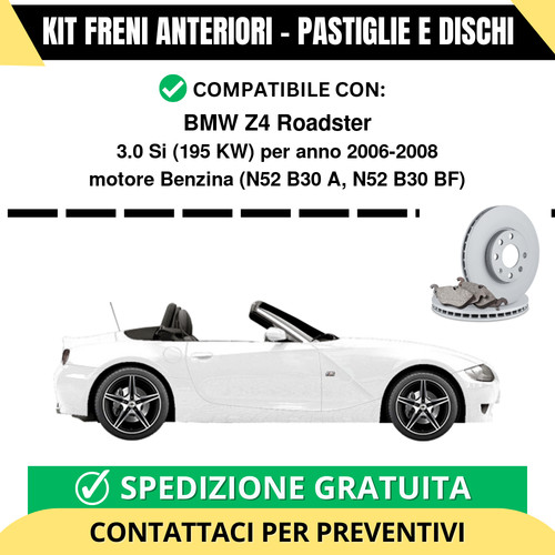 Kit freni anteriori - kit,