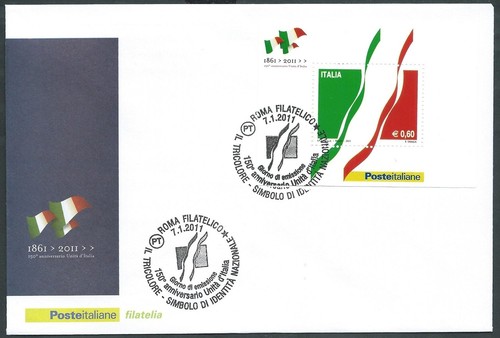 2011 italia fdc poste italiane - 2011,