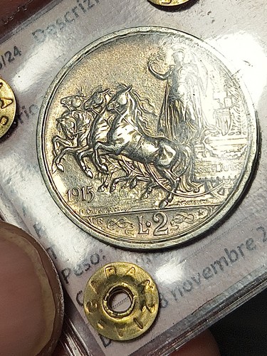 Regno moneta lire 1915 lira - lire,
