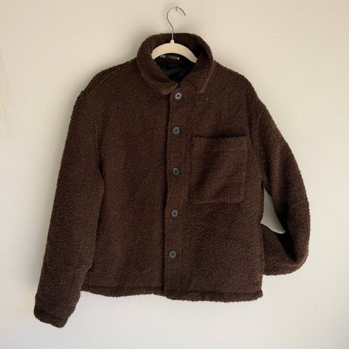 Zara giacca teddy misto - zara,