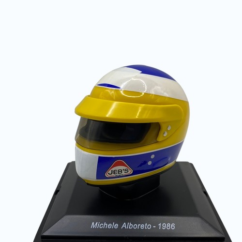 Michele alboreto 1986 - michele, casco