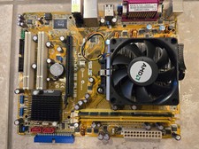 Asus M2N-MX SE Plus scheda madre AMD Athlon 64 X2 5000+ + 1 GB + protezione I/O