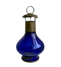 Biedermeier Lanterna - Vetro Soffiato Bocca, 19. Secolo (#17584)