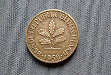 Germania Repubblica Federale 1950 5 PFENNIG D