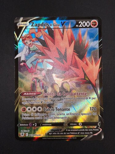 Carte pokemon zapdos galar - zapdos, di
