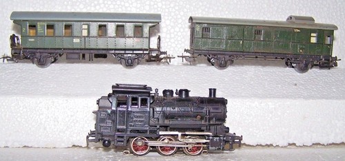 Treno con locomotiva - , vapore
