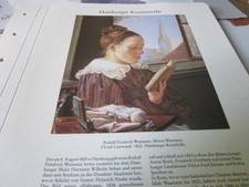 Amburgo Archivio 4 opere d'arte 4034 Rudolf Friedrich Wasmann 1805-1886 Minna Wasman