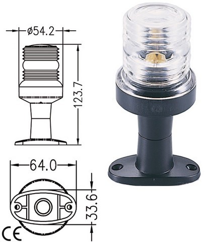 Fanale fonda 33 - 33, led