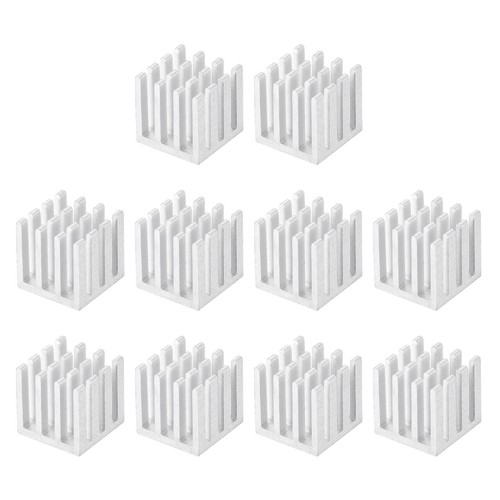 14x14x14mm argentato - 14x14x14mm,