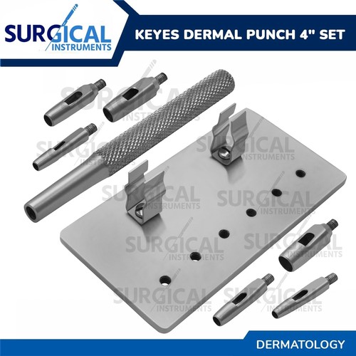 Keyes punzone dermale set - punzone, 4"