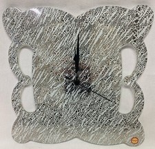 Orologio da parete in vetro di