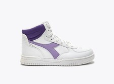 DIADORA RAPTOR MID  GS  BIANCO