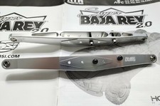 Dhawk CNC Braccio di Traino Posteriore in Alluminio (2) Argento per Losi 1/6 Super Baja Rey 2.0 