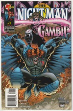 ✪ THE NIGHTMAN/GAMBIT Vol.1 #1, Malibu 1996 US-COMICHEFT NUOVO TOP Z0-1