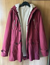 Parka Uomo Invernale Rosso XL
