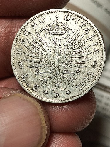 Regno italia moneta lire - moneta,