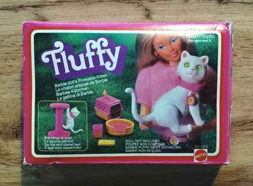 Barbie fluffy 1980 - barbie,
