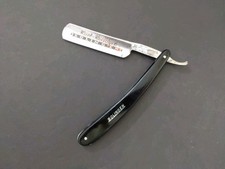 Kurt Koeniger 10 acciaio argento garanzia 6/8 Straight Razor Solingen Germany