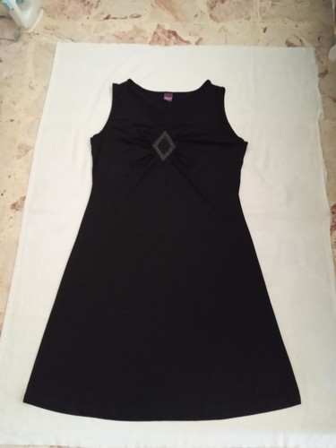 Vestito longuette estivo nero