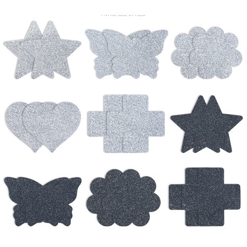 Paia copricapezzoli glitter - paia,