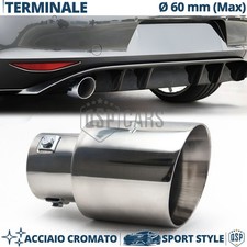 Terminale scarico tondo - scarico,
