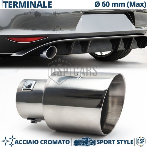 Terminale scarico tondo - scarico,