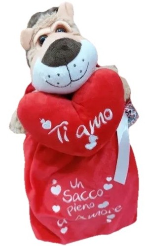 Peluche morbido 23cm leone - -,