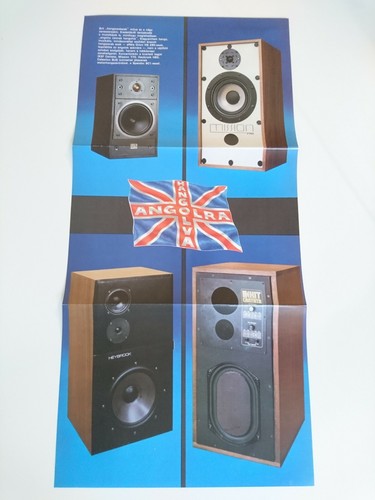 Poster altoparlanti kef - altoparlanti,