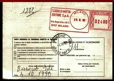 1252-AFFRANCATURA MECCANICA -FEDERICO MOTTA EDITORE SPA - MILANO