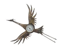 Orologio ferro uccello da - orologio,