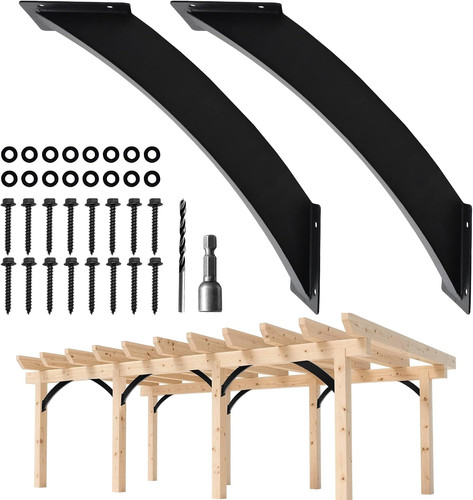 Pezzi staffe per pergola - 2,