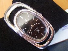 FAVOLOSO OROLOGIO DONNA AUTOMATICO NOS ANNI 70 SARCAR CURVEX + GARANZIA INT *4248