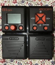 PEDALIERA BASSO ELETTRICO ZOOM B1 ON MULTIEFFETTI A PEDALE CON PATTERN RITMICI