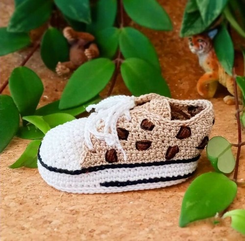 Scarpette leopardate neonata - leopardate,