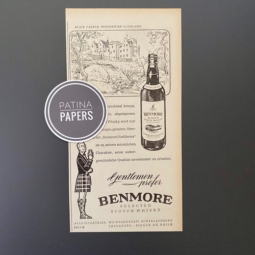 1964 benmore scotch - 1964, whisky
