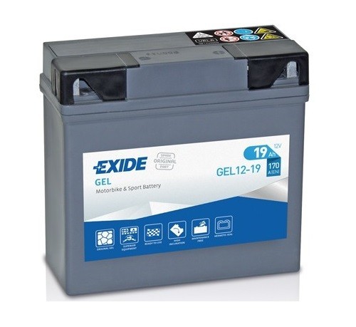 Batteria moto exide gel - batteria,