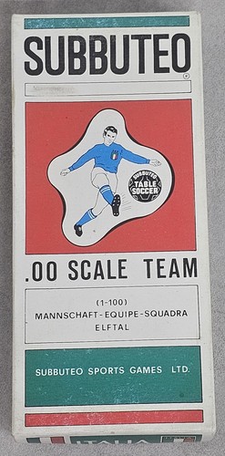 Subbuteo scale team italia - scale,
