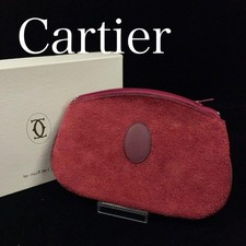 Cartier Vintage Pouch Suede