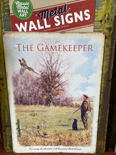 Metal wall sign - ,