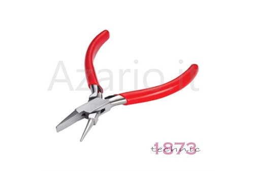 Pinza acciaio becchi piano - acciaio,